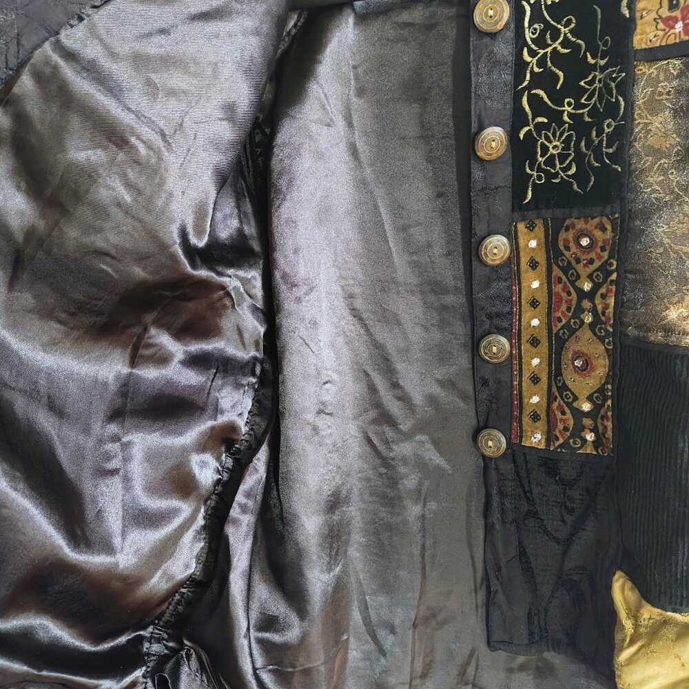 Vintage Patchwork Jacket - image 4